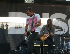 Gavin Rossdale of Bush at Buzz Beachball in Kansas City, KS on 8-19-11.