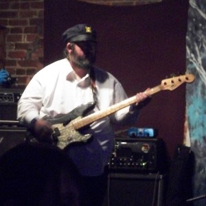 Sam Blumer performing with Pompous Pilot in 2010 Sam Blumer performing with Pompous Pilot in 2010