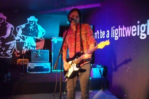 Scott Lucas of Local H performing live at the Bombay Bicycle Club in Clive, IA on 4/7/12.