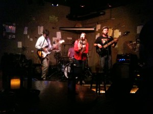 The Empty Pockets performing live at the Cafe Acoustic in St. Joseph, MO on 10/4/12.