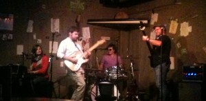 The Empty Pockets performing live at the Cafe Acoustic in St. Joseph, MO on 10/4/12.