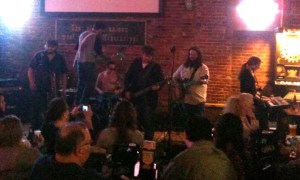 Jerkface getting creative during a cover of "House of the Rising Sun"