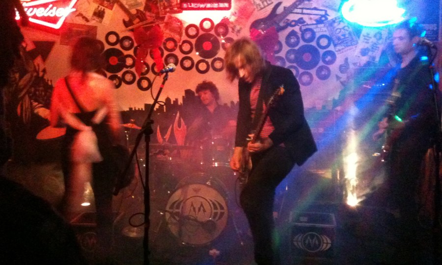 The Melismatics starting their set at The Rendezvous in St. Joseph, MO on 12/7/12.