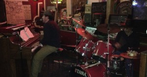 Andy Grooms plays at Magoon's in St. Joseph, MO, on 1/10/13.