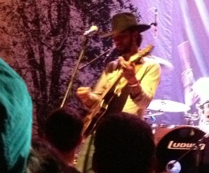 Ryan Bingham plays with a full band during his Lawrence, Kansas show at The Granada on 3/15/13.