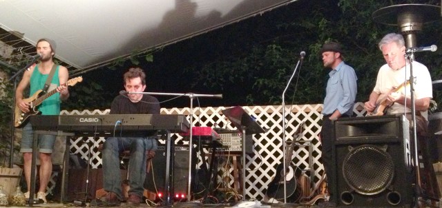 The Four Swappers: Austin Marks, Andy Grooms, Colby Walter and Michael Coman.