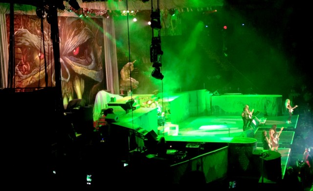 British rockers Iron Maiden put on a massive show at The Sprint Center in Kansas City, Missouri on 9/7/13.