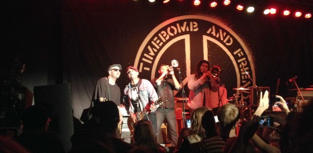 Tim Timebomb and Friends opens for Rancid at The Granada in Lawrence, KS on 9/21/13.