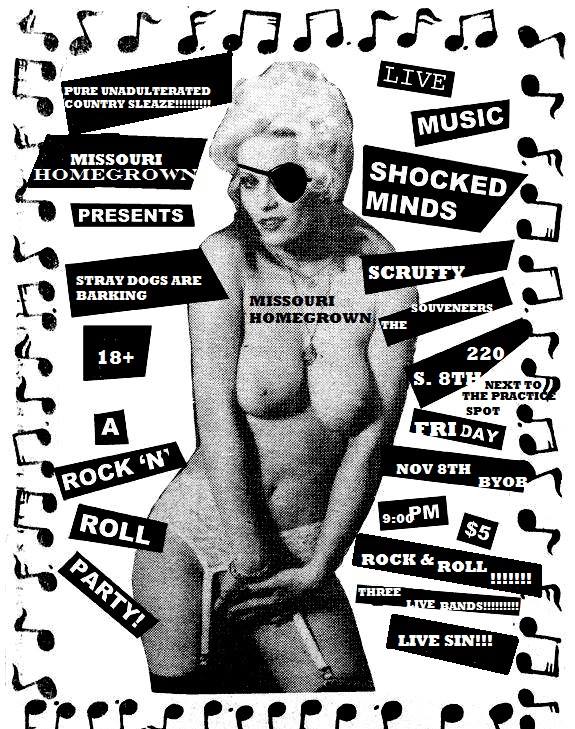 Homegrown House Party Poster