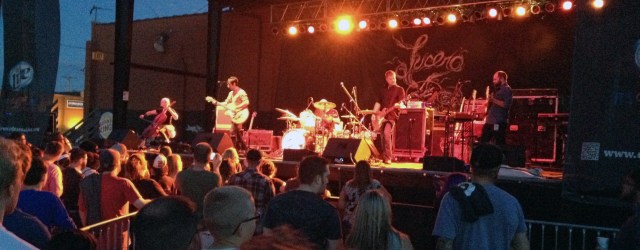 Murder By Death performs live at The Crossroads in Kansas City, Missouri on 7/15/14 opening for Lucero.