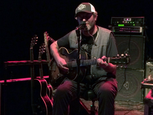 Scott H Biram performs live at The Record Bar in Kansas City, Missouri on 2/5/15.