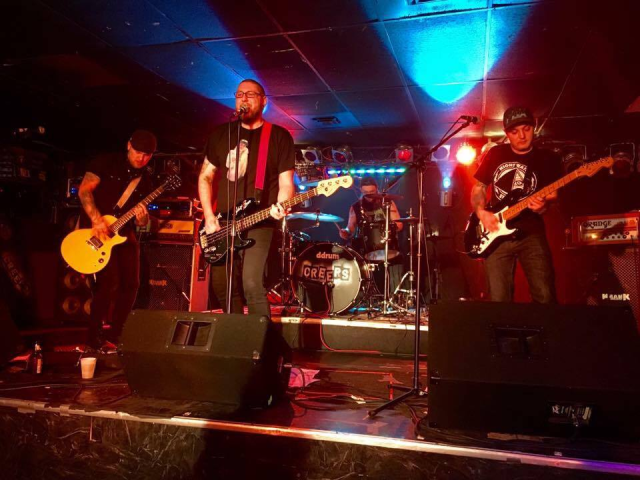 The Creeps performing live