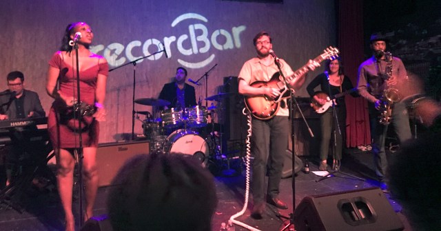 Nick Waterhouse and his 6 piece band perform live at the Record Bar in Kansas City, MO on 6/11/17.