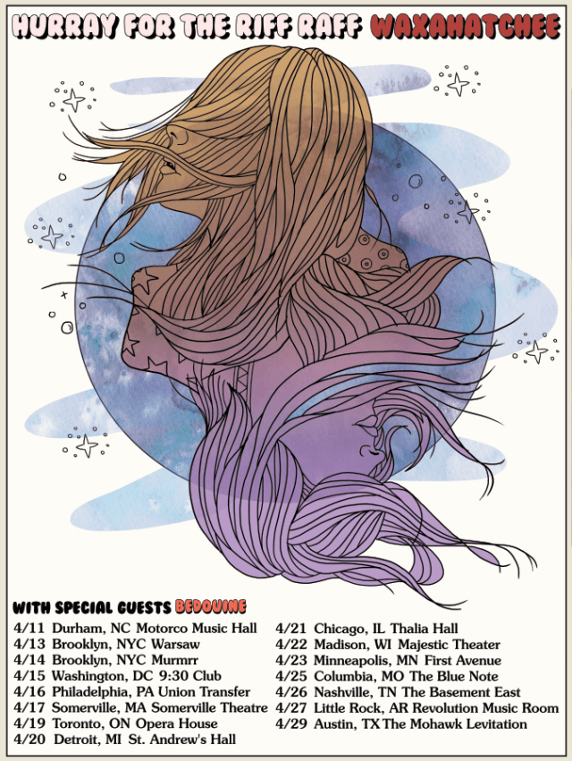 HurrayWaxahatcheeTourPoster