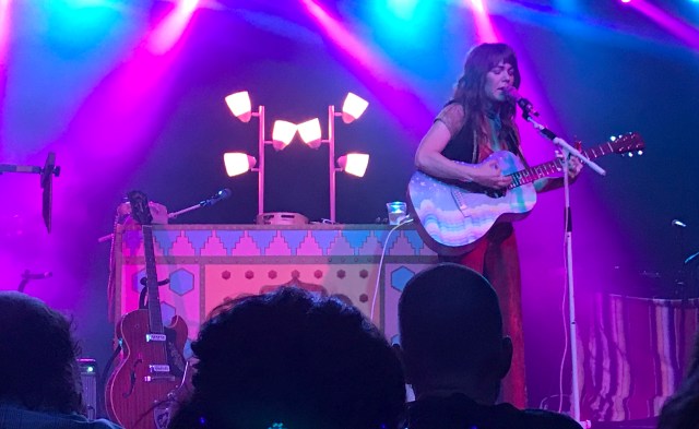 Jenny Lewis captivates the crowd in Kansas City, Missouri at The Truman on 7/10/18.